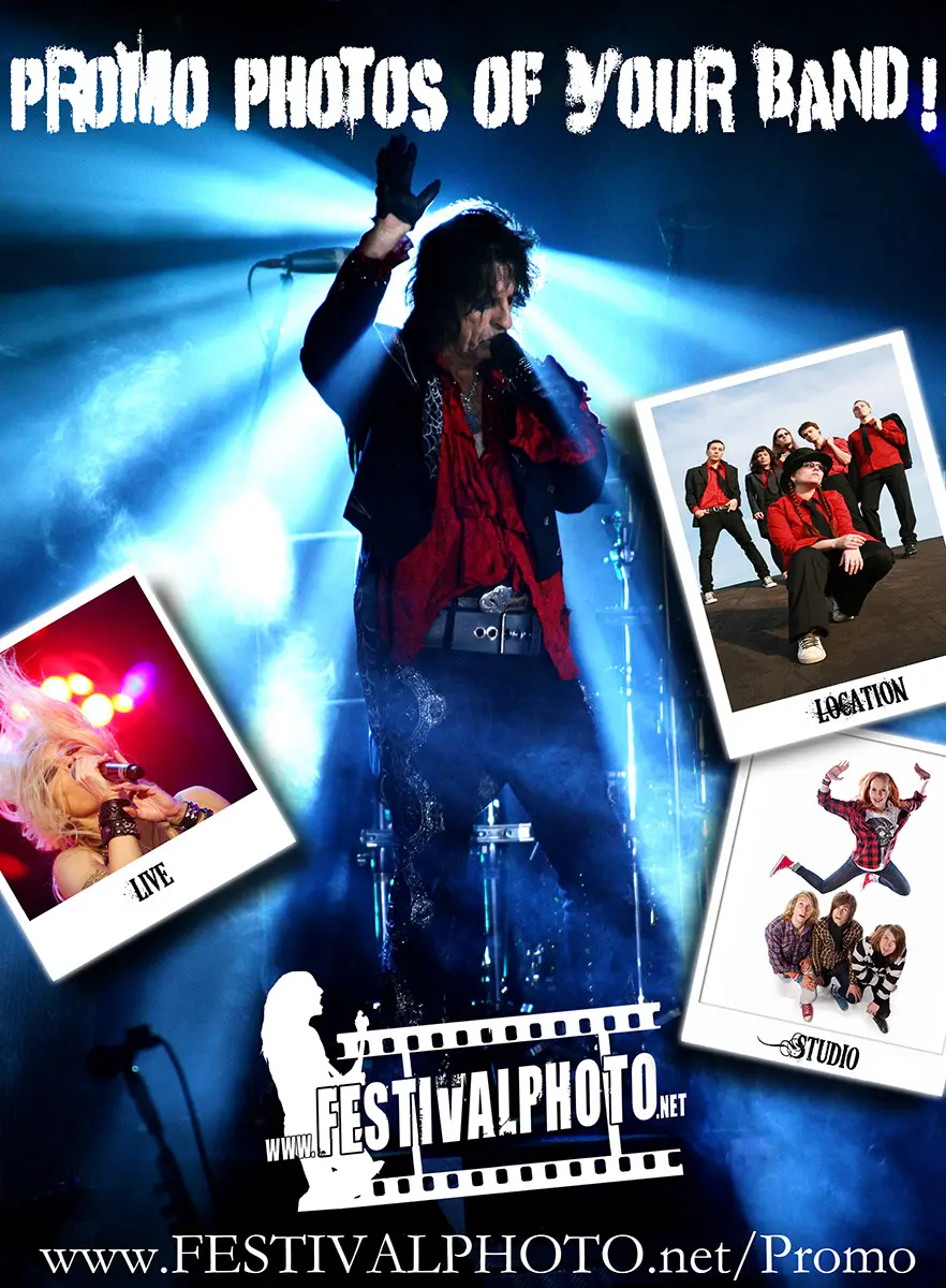 Promo photos of Your band